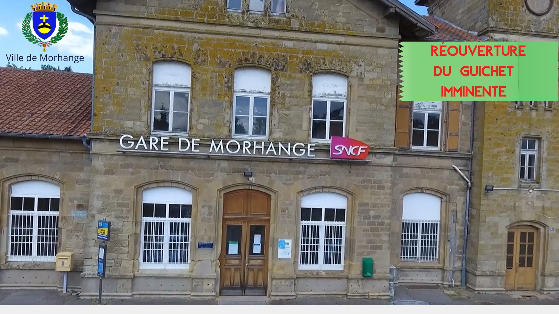 Réouverture de la gare de Morhange